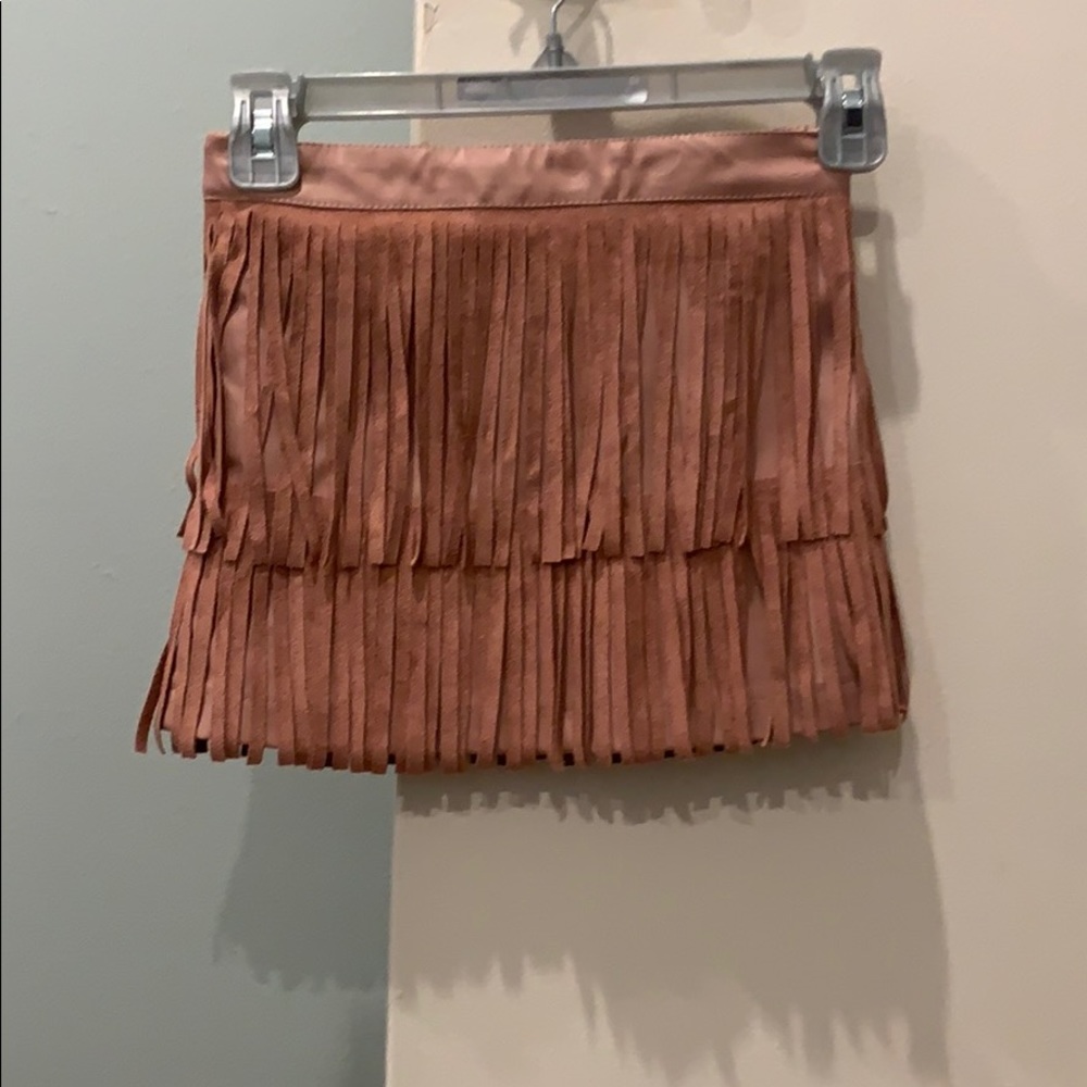 Fridge pleather like skirt by Nora Madison